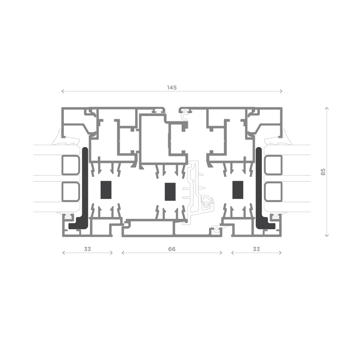 M1 — Nodo Centrale — Anta / Riporto / Anta