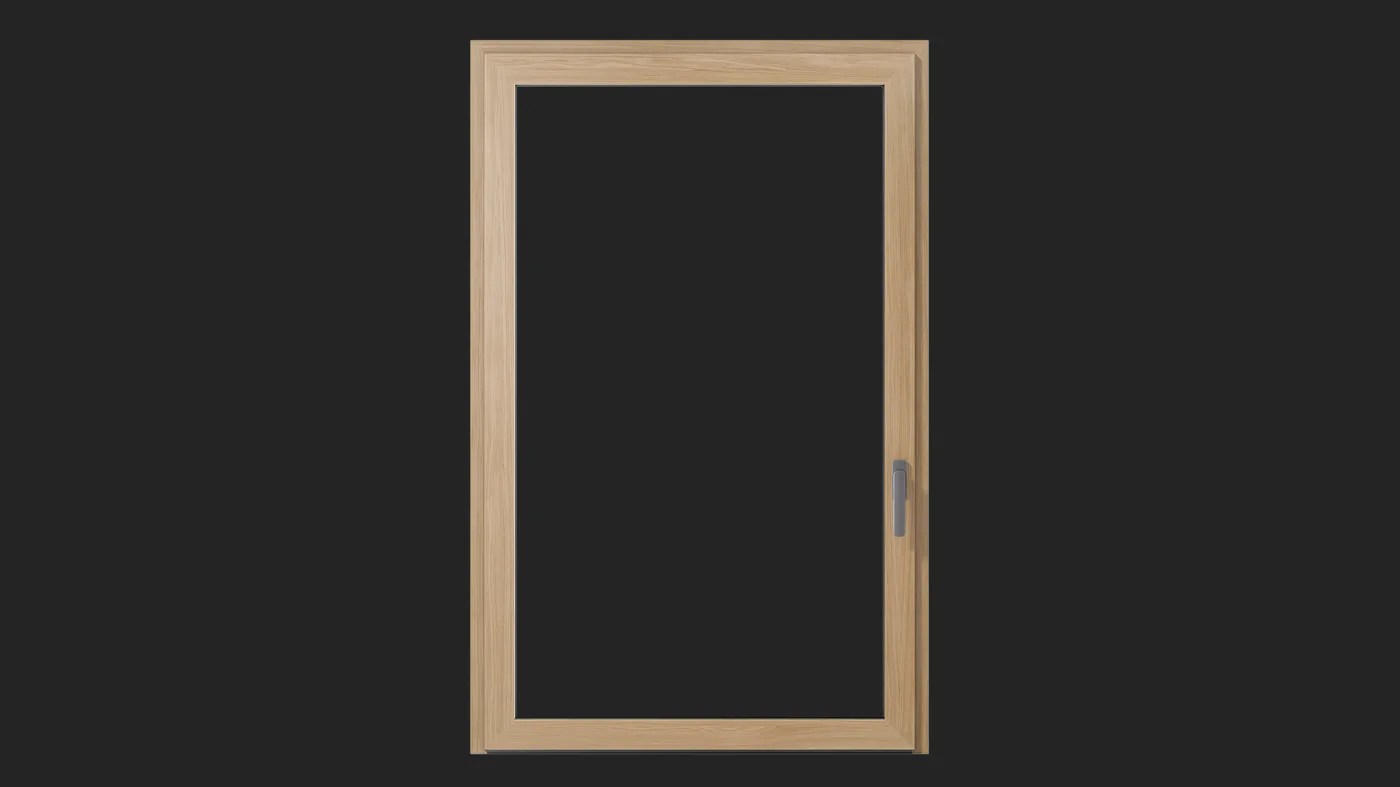 M7 lato interno in legno — vista frontale