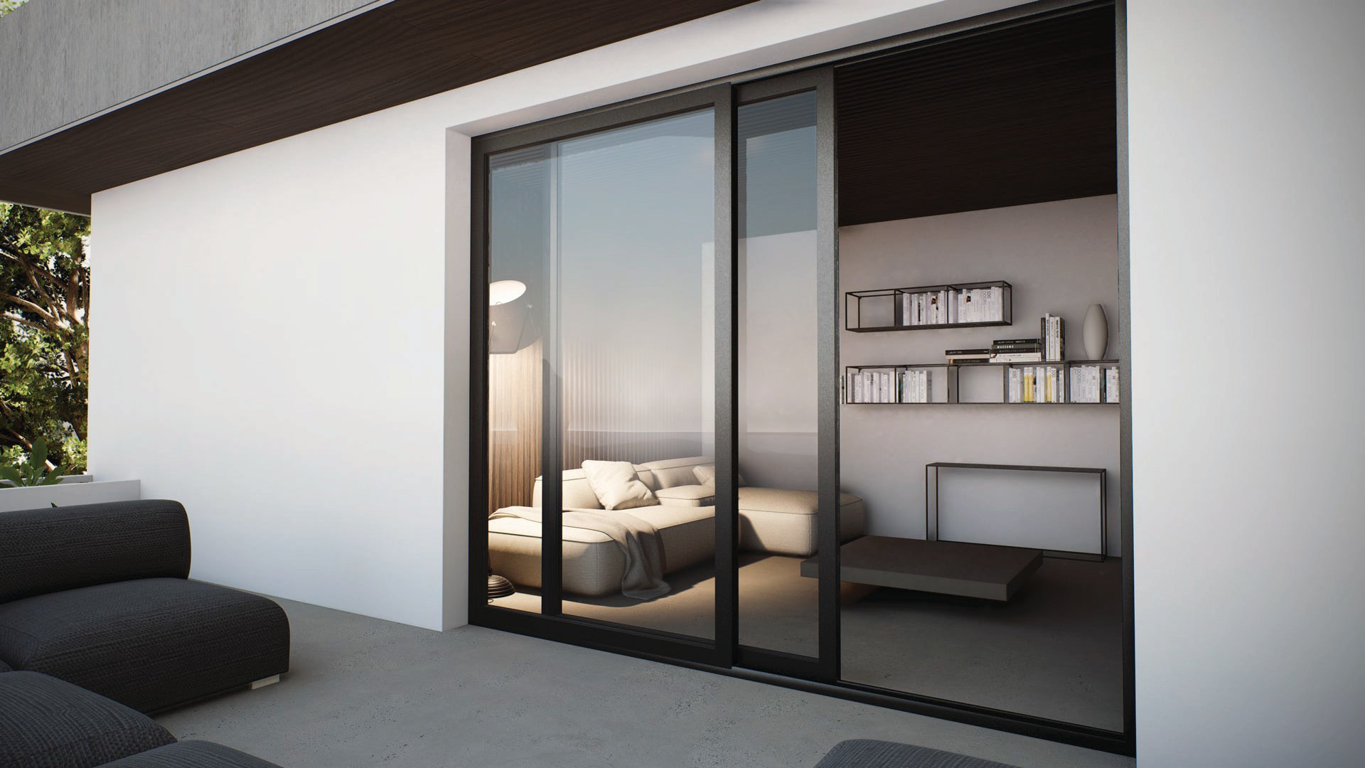 Scorrevole S1 in un interno